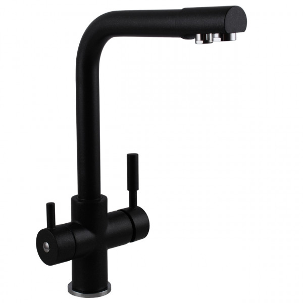 Змішувач для кухні під осмос Globus Lux LAZER GLLR-0888-1-ONIX (000011311)