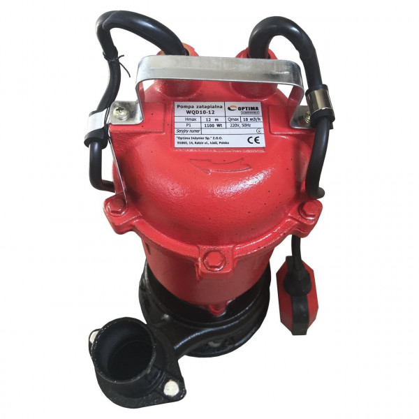 Насос фекальний Optima WQD10-12 1,1кВт (000008745)