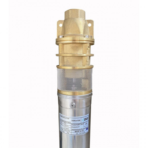 Насос свердловинний вихровий VOLKS pumpe 3SKm100 0,75кВт + кабель 15м + пульт (000010723)