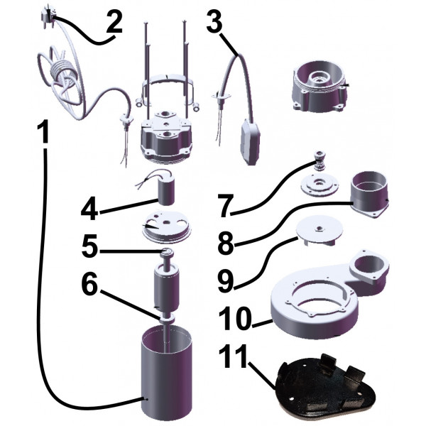 Насос фекальний Optima V550 0,55кВт (000009105)