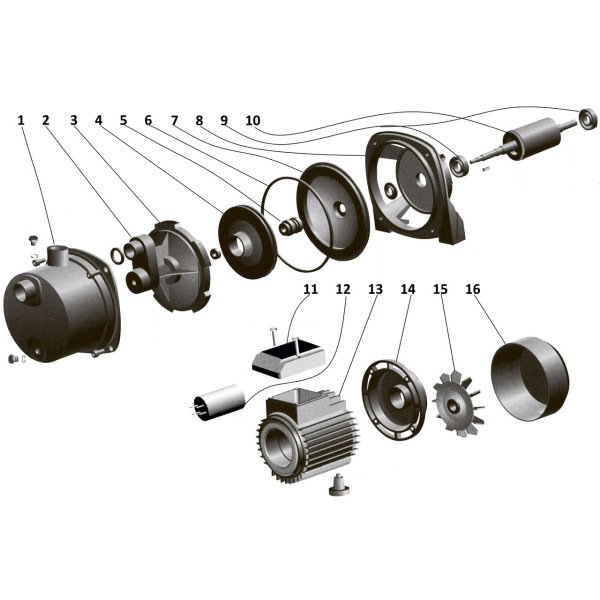 Насос відцентровий Optima JET 80S-PL 0,8кВт нержавійка (000010789)