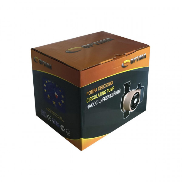 Насос циркуляційний Optima OP25-60 180мм + гайки + кабель з вилкою (000008158)