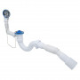 Сифон Waterstal А-40089 для ванни з перел. 1 1/2″, з гнучкою трубою (000017257)