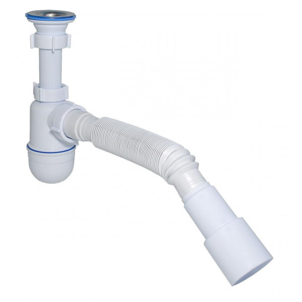 Сифон Waterstal А-3202 під умивальник з гофрою 1 1/4″ 40/50 (000013266)