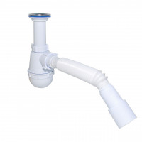 Сифон Waterstal А-40029 для мийки 1 1/2″ з гофрою (000013267)