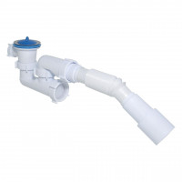 Сифон Waterstal А-82589 для душ. піддону регульов. 1 1/2″ 40/50 з гнучк. трубою (000013273)