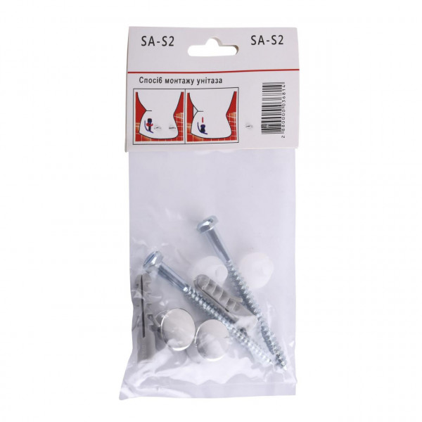 Кріплення SA- S2, для унітазу, біде, Ø6 мм CRISTAL (000003681)