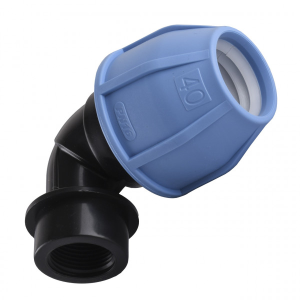 Коліно ПНД Vsplast 40*1 '' ВР 4002 (000007707)