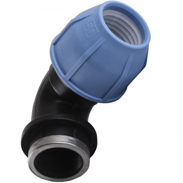 Коліно ПНД Vsplast 50*1 1/4 '' ВР 4002 (000007894)