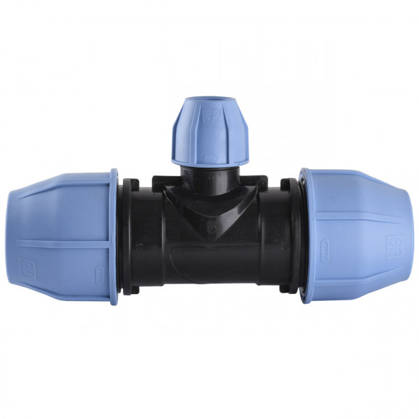 Трійник редукційний ПНД Vsplast 63*32*63 3004 (000007910)