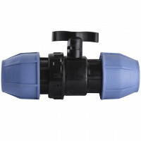 Кран кульовий ПНД Vsplast 63 6001 (000007928)