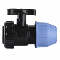 Кран кульовий ПНД Vsplast 40*1 1/4 '' ВР 6002 (000014144)