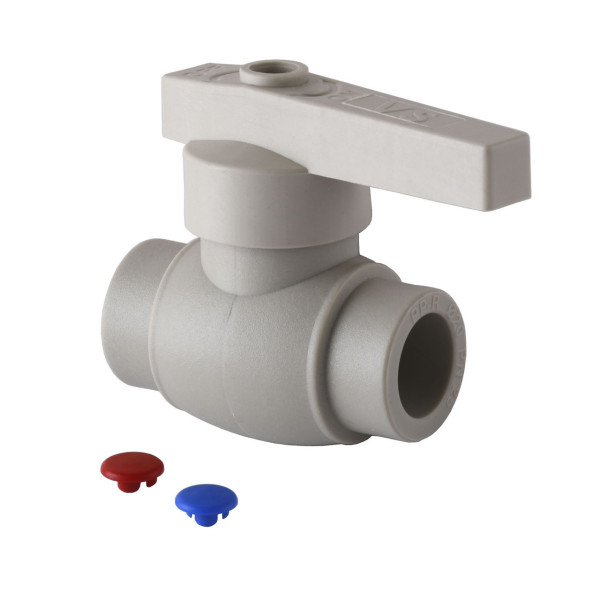 Кран кульовий(латунна куля) Vsplast PPR ф20 1021 (000015308)