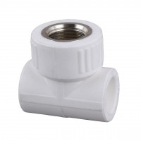Трійник внутрішня різьба Kalde PPR ф25х3/4 (білий) 20011 (000017861)