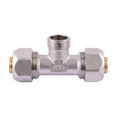 Трійник із зовнішньою різьбою APE ITALY 733 L 26х3/4″х26 (000000861)