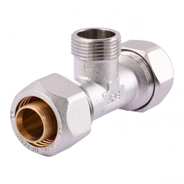 Трійник із зовнішньою різьбою APE ITALY 733 L 26х3/4″х26 (000000861)