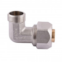 Кутник із зовнішньою різьбою APE ITALY 753 L 3/4″х26 (000000870)