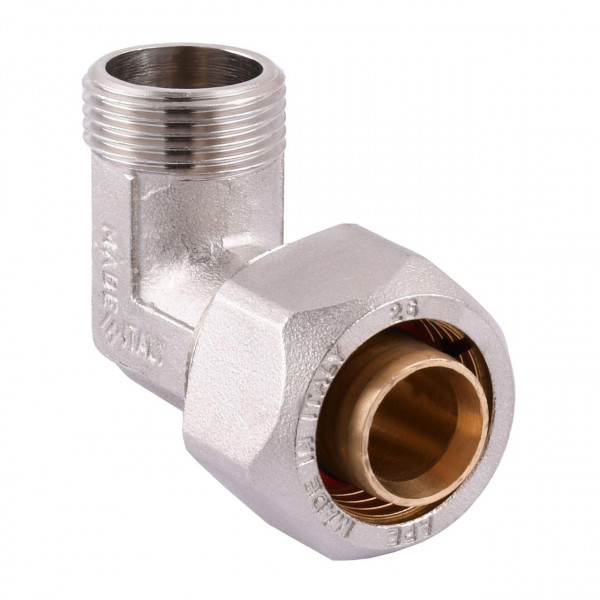 Кутник із зовнішньою різьбою APE ITALY 753 L 3/4″х26 (000000870)