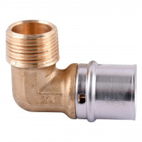 Кутник із зовнішньою різьбою прес APE ITALY AP 153 3/4″х26 (000002180)