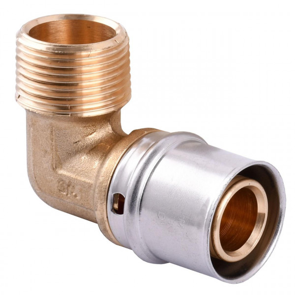 Кутник із зовнішньою різьбою прес APE ITALY AP 153 3/4″х26 (000002180)