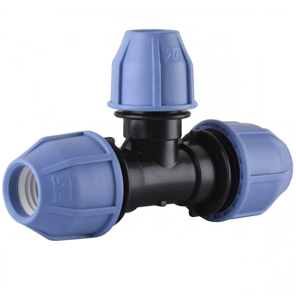 Трійник редукційний ПНД Vsplast 25*20*25 ** 3004 (000005433)