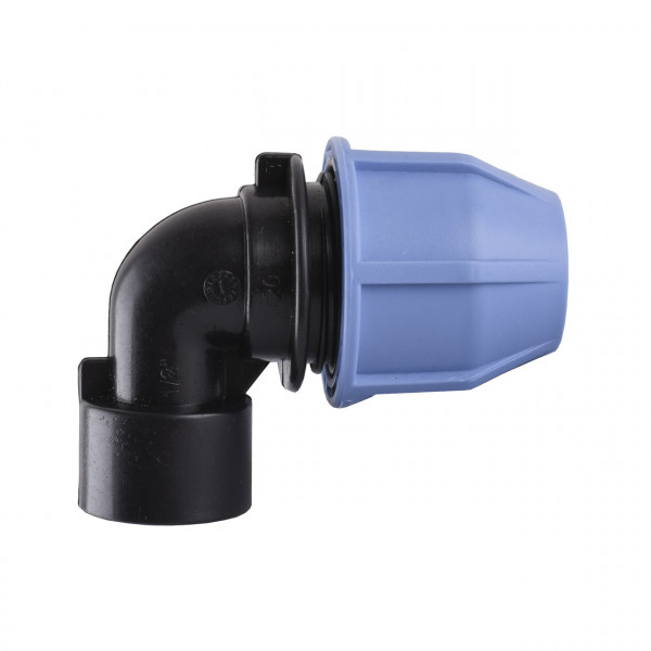 Колено ПНД Vsplast 20*1/2 '' ** В 4002 (000005439)