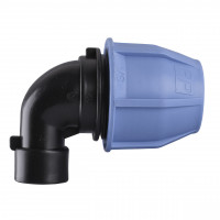 Коліно ПНД Vsplast 32*1/2 '' ** ВР 4002 (000005444)