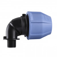 Коліно ПНД Vsplast 32*1/2 '' ** ЗР 4003 (000005453)