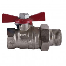 Кран кульовий прямий з американкою ARCO 3/4″ SENA 154104 (000016521)