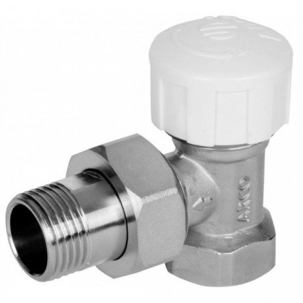 Кран радіаторний кутовий ARCO 1/2″ під термоголовку TB501275 М30 (000008043)