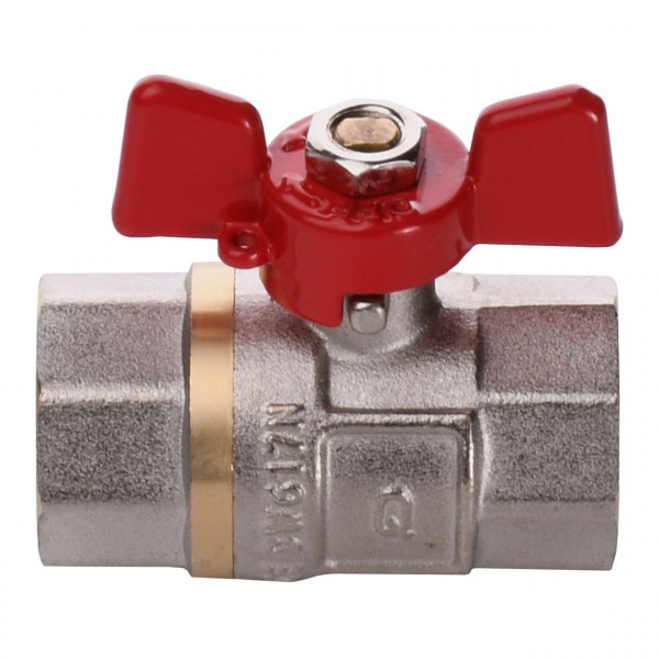 Кран кульовий прямий Q PROFESSIONAL 3/4″ ВВ КБ PN40 QP151 (000010161)