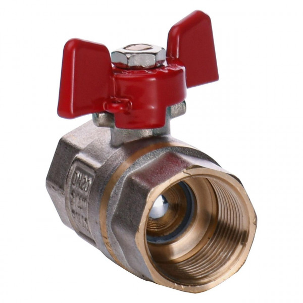 Кран кульовий прямий Q PROFESSIONAL 3/4″ ВВ КБ PN40 QP151 (000010161)