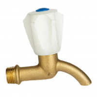 Кран водорозбірний латунний 1/2″ЗР ливарний Б2401А VA (000010570)