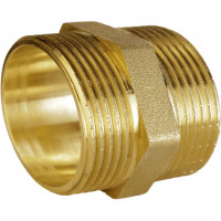 Ніпель латунний 1 1/4″ЗР х 1 1/4″ЗР штампований А0516А VA (000010622)