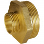 Ніпель редукційний латунний 1″ЗР х 1/2″ЗР штампований А0513А VA (000010623)