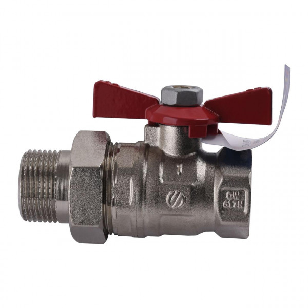 Кран кульовий прямий з американкою ARCO 1″ SENA 154105 (000017426)