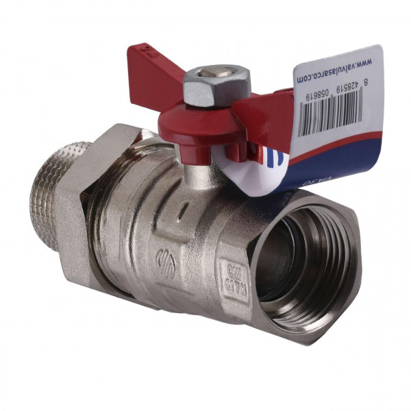 Кран кульовий прямий з американкою ARCO 1″ SENA 154105 (000017426)