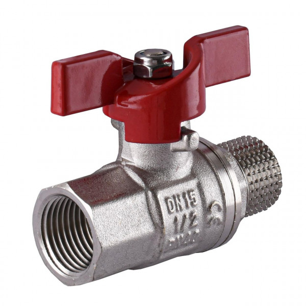 Кран кульовий прямий SELBA 1/2″ ЗВ КБ SL1508 (000009621)