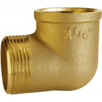 Кутник латунний 1 1/4″ВР х 1 1/4″ЗР ливарний А0136А VA (000017284)