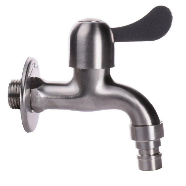 Кран шаровый поливочный Q PROFESSIONAL 1/2″ NV-QP3003 SUS304 нержавейка (000017672)