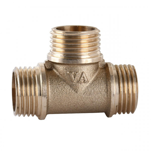 Трійник латунний 1/2″ЗР х 1/2″ЗР х 1/2″ЗР штампований А0214А VA (000010494)
