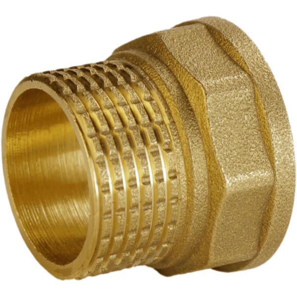 Перехідник латунний 1/2″ВР х 1/2″ЗР штампований А0601А VA (000010498)