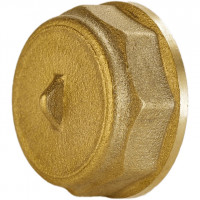 Заглушка латунна 3/4″ВР штампована А1002А VA (000010504)