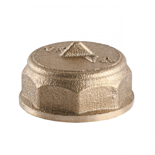 Заглушка латунна 3/4″ВР штампована А1002А VA (000010504)
