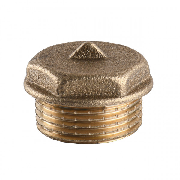 Заглушка латунна 3/4″ЗР штампована А1092А VA (000010505)