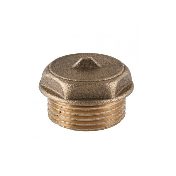 Заглушка латунна 3/4″ЗР штампована А1092А VA (000010505)