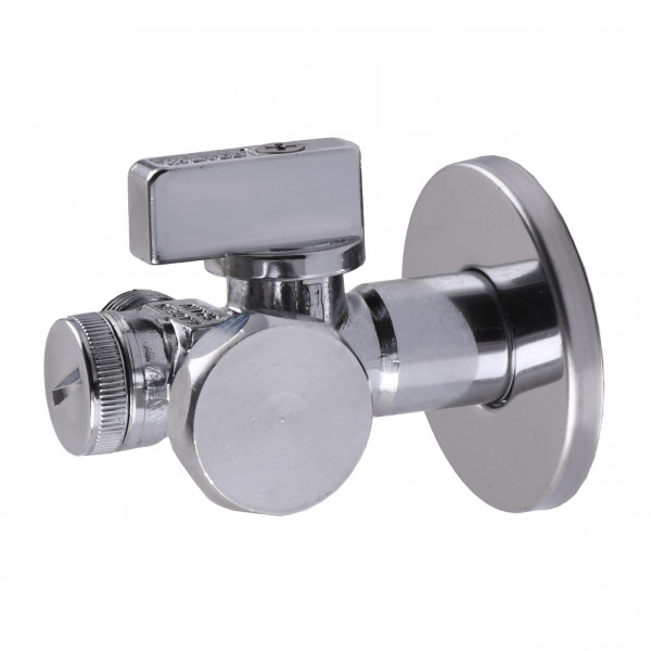 Кран кульовий кутовий подвійний ARCO 1/2″х 3/4″х3/8″ DUAL29 (000019854)