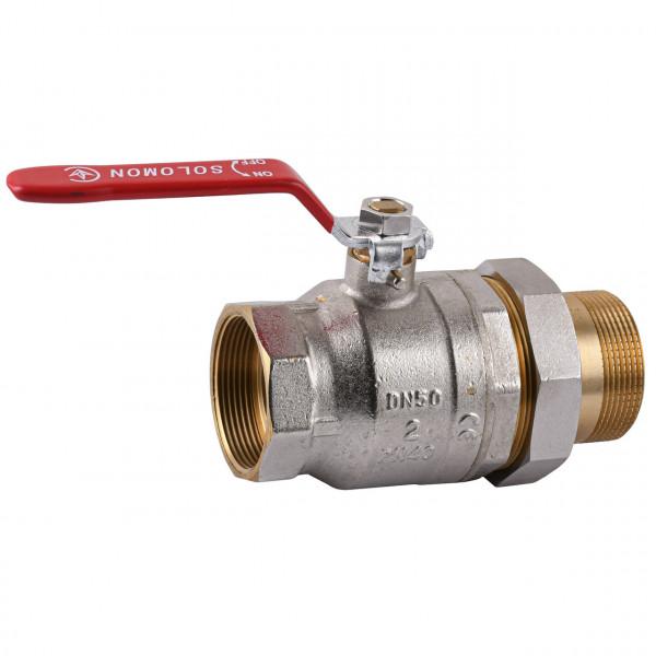 Кран кульовий з американкою SOLOMON 2″ ПОСИЛЕНИЙ 0021042 (000015718)