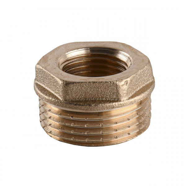 Футорка латунна 1″ЗР х 1/2″ВР штампована А0704-1А VA (000010539)