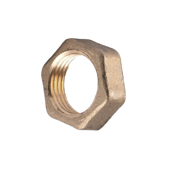 Контргайка латунна 1/2″ВР штампована А1201А VA (000010540)